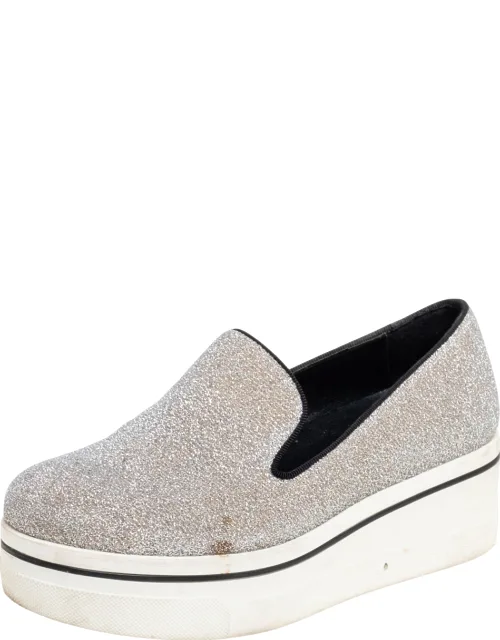Glitter Platform Sneakers