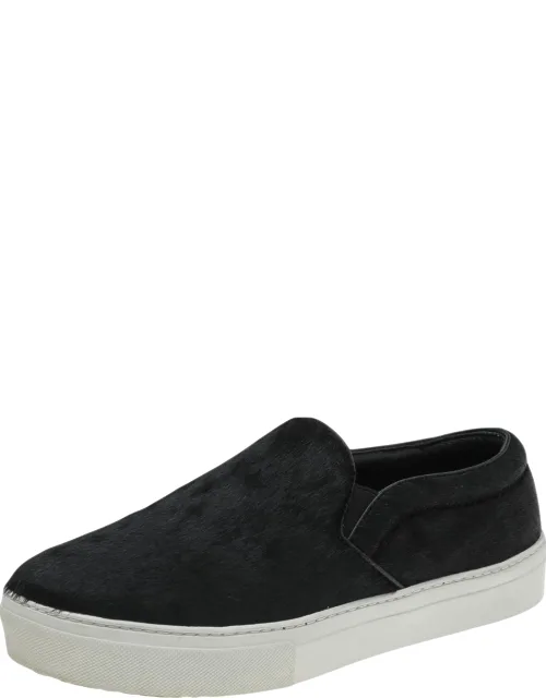 Pony Hair Slip On Sneakers