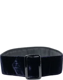 Velvet Buckle Waist Belt 55cm