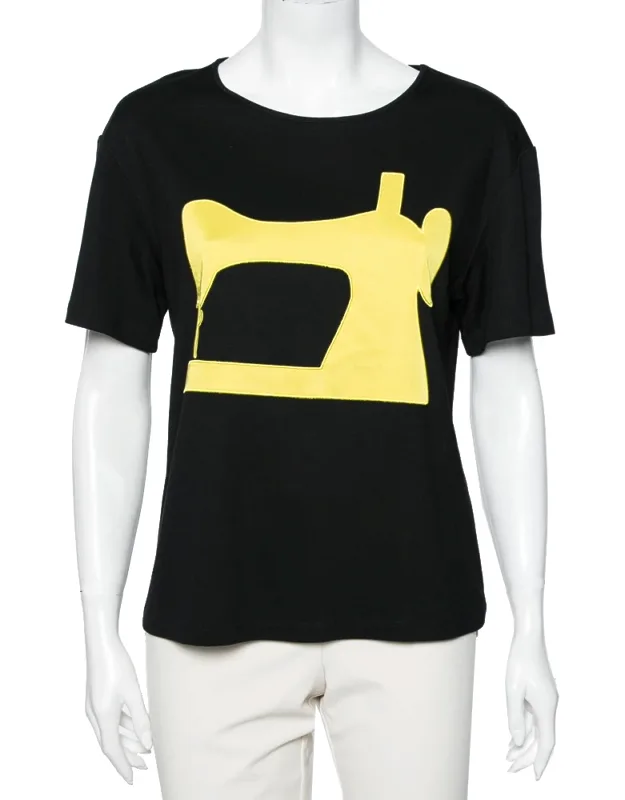 Jersey Sewing Machine Appliqued T-shirt