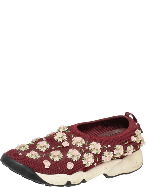 Mesh Fusion Embellished Sneakers