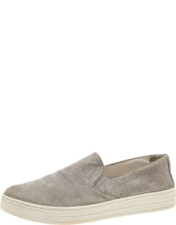Suede Slip-on Sneakers