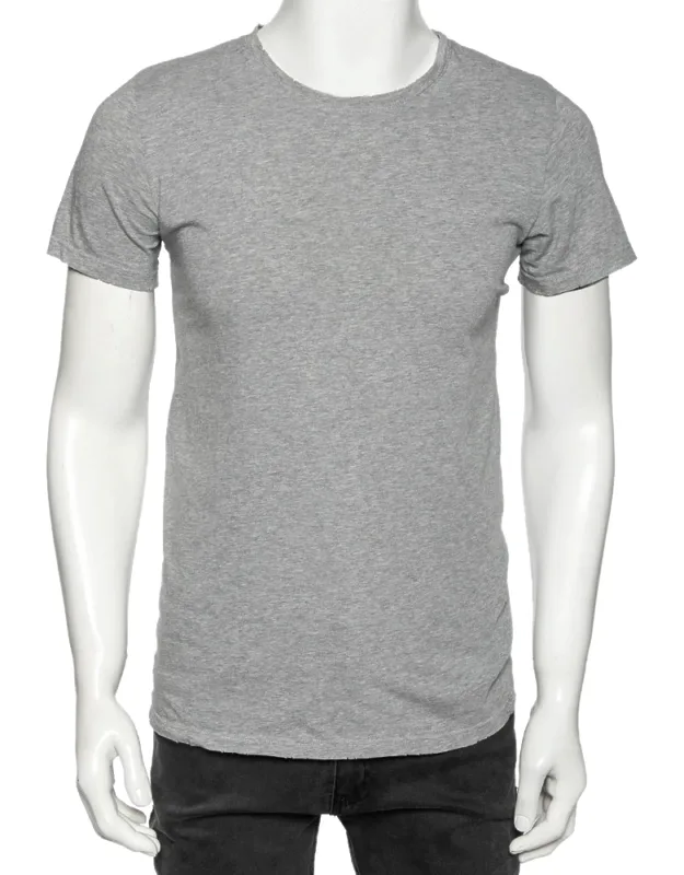 Cotton Crew Neck Short Sleeve T-shirt