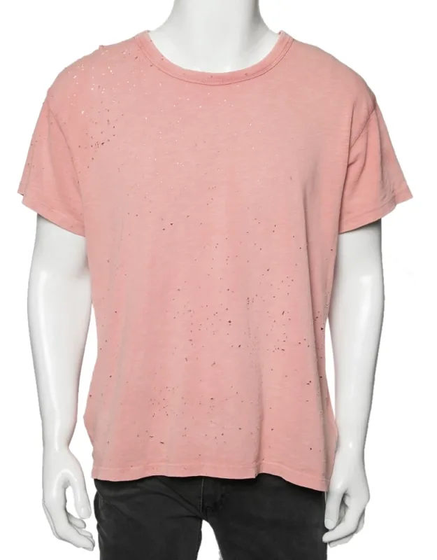 Cotton Washed Shotgun Crew Neck Short Sleeve T-shirt