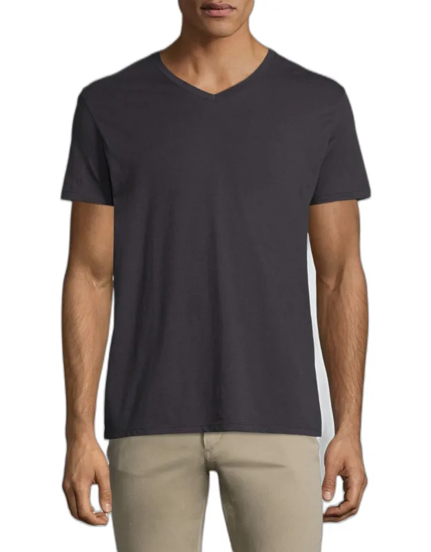 Short-sleeve V-neck Jersey T-shirt