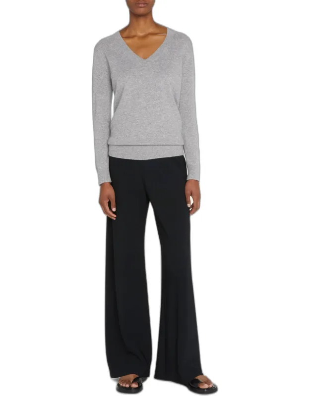 Weekend V-neck Cashmere Pullover Sweater