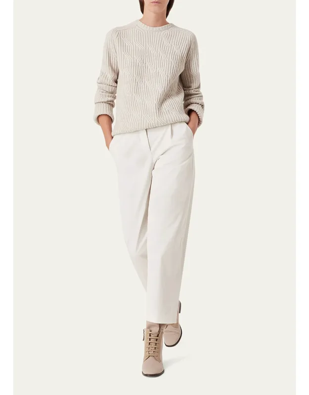 Ribbed Cashmere Sweater