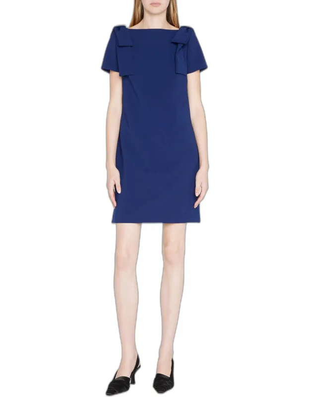 Bow Detail Shift Dress