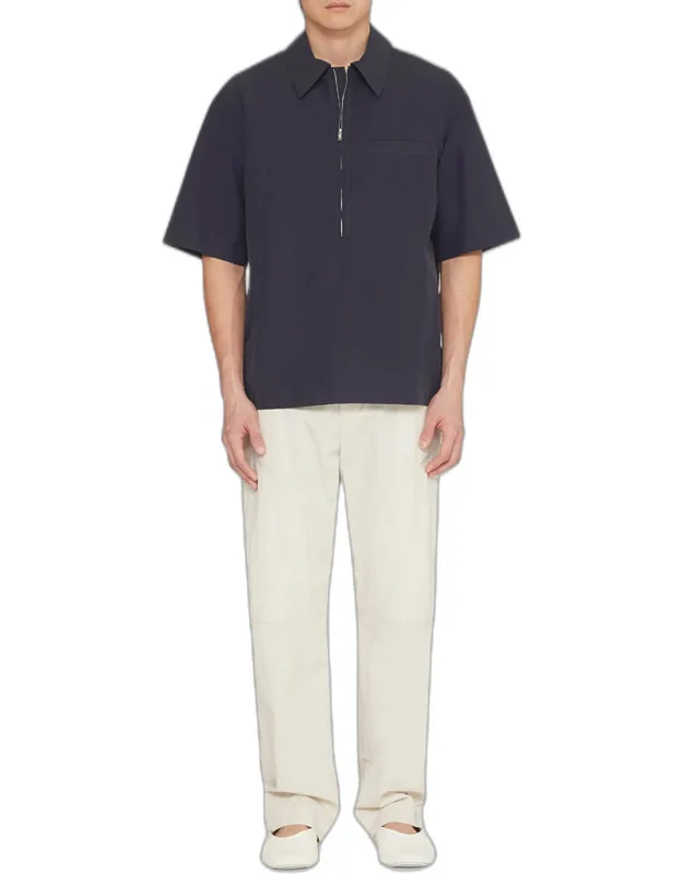 Half-zip Popover Shirt