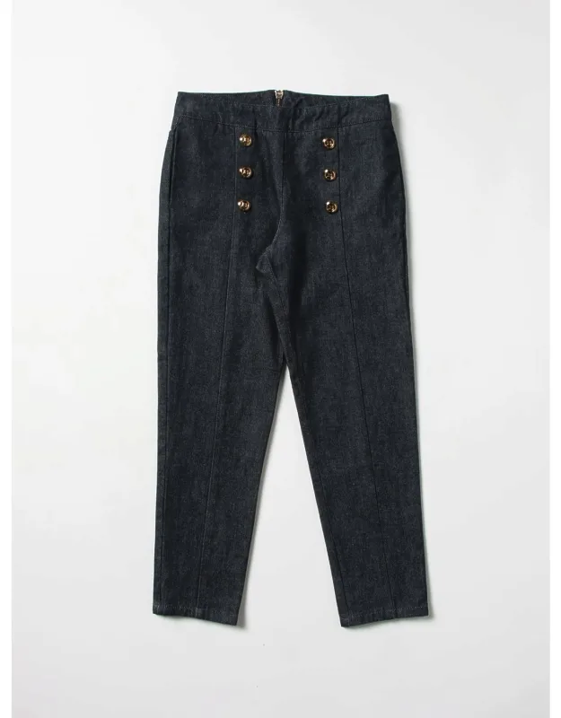 Stretch Cotton Trousers