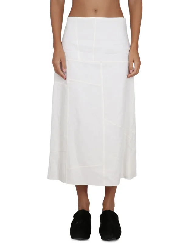 _jil Sander Cotton Skirt_