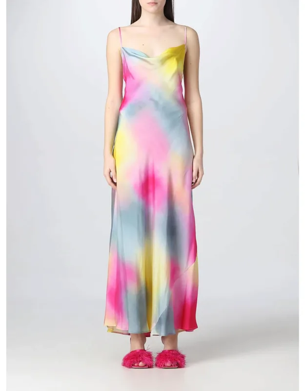 Msgm Dress Fuchsia