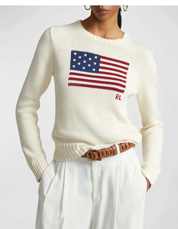 Cotton Crewneck Sweater