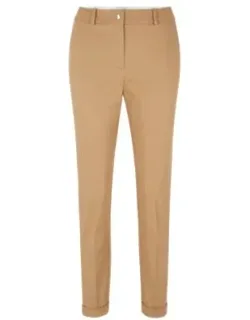 Regular-fit Stretch-cotton Twill Trousers