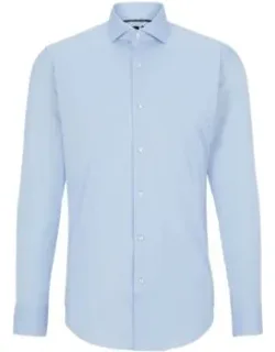 Slim-fit Shirt In Easy-iron Poplin