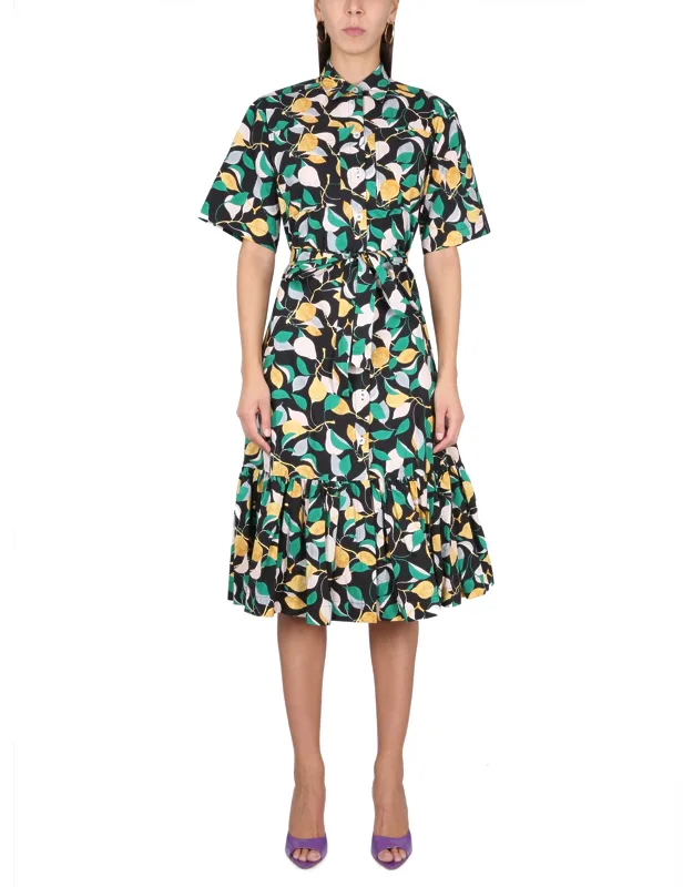 Shirt Dress With Belt