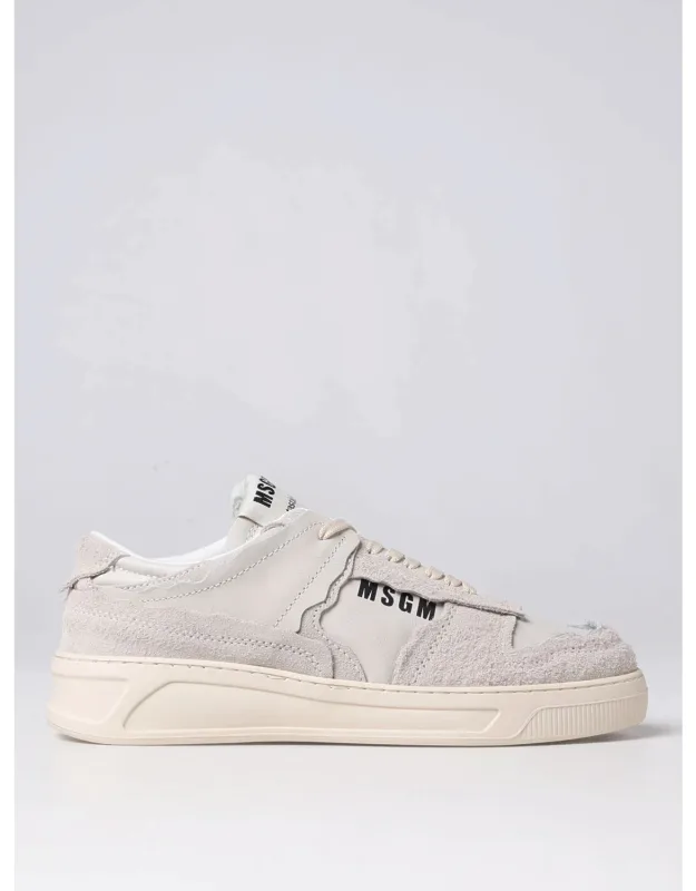 Acbc Sneakers In Leather And Repet