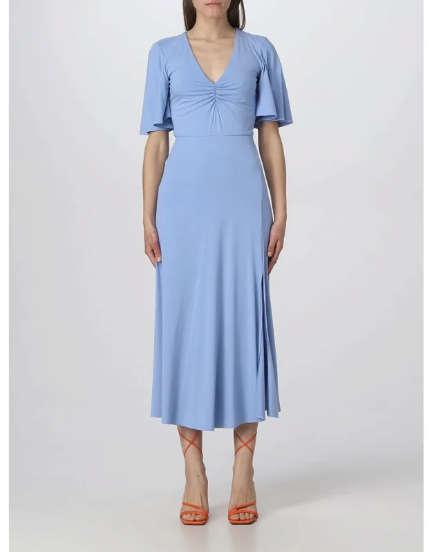 Dress Gnawed Blue