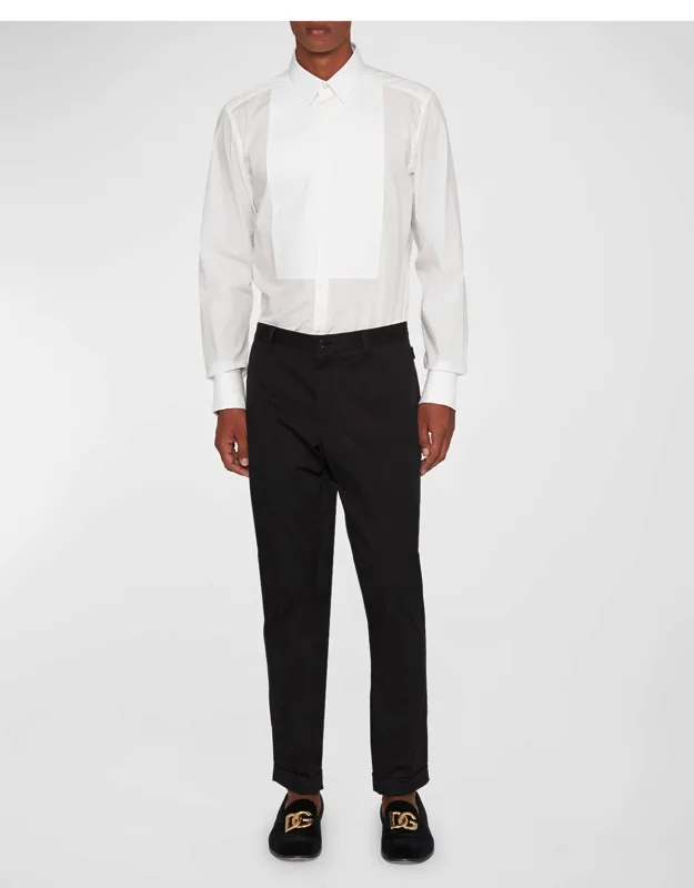 Bib-front Tuxedo Shirt