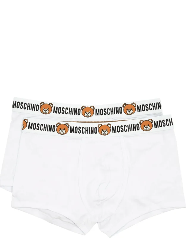 Teddy Bear Boxer 2 Pack, Elasticised Waist