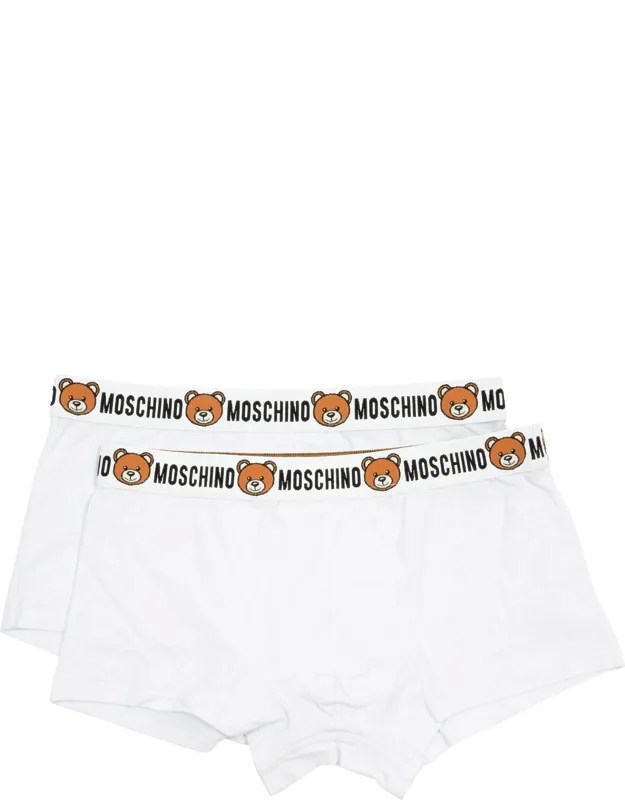 Teddy Bear Boxer, Elasticised Waist, Logo