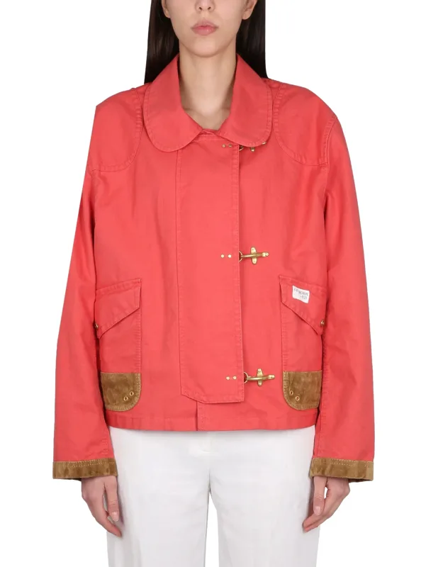 Caban Jacket With 3 Hooks