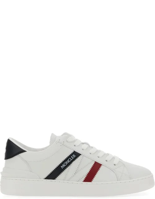 Sneaker Monaco With Rubber Sole And Lace Up Closure