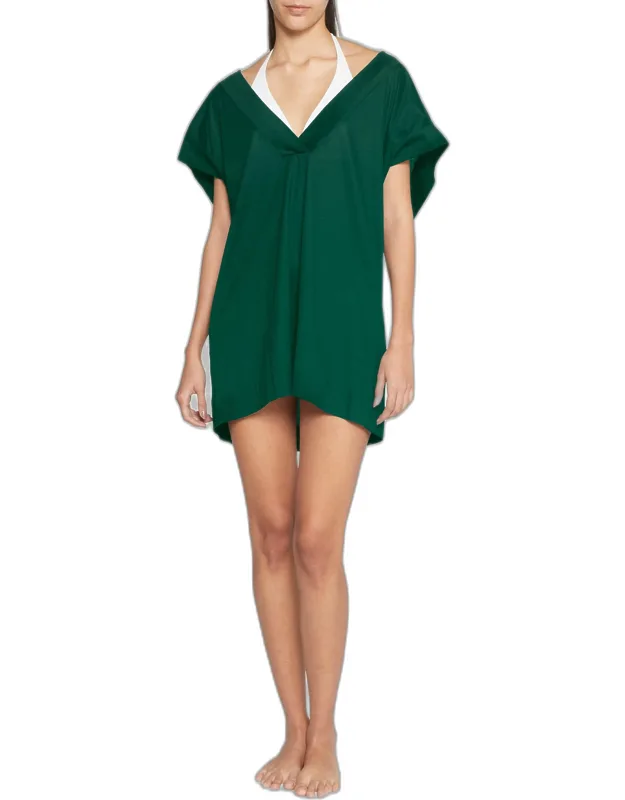 Renee V-neck T-shirt Coverup