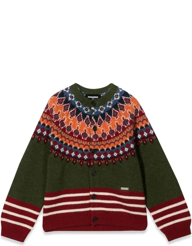 Cardigan With Buttons