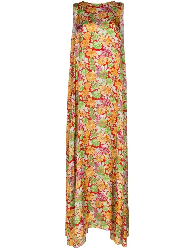 Floral Print Maxi Dress