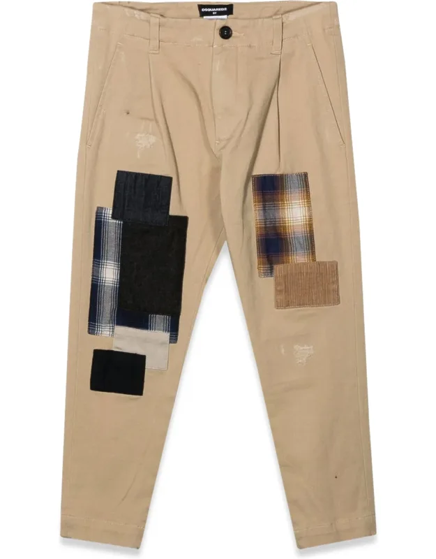 Dsquared Pants With Patches