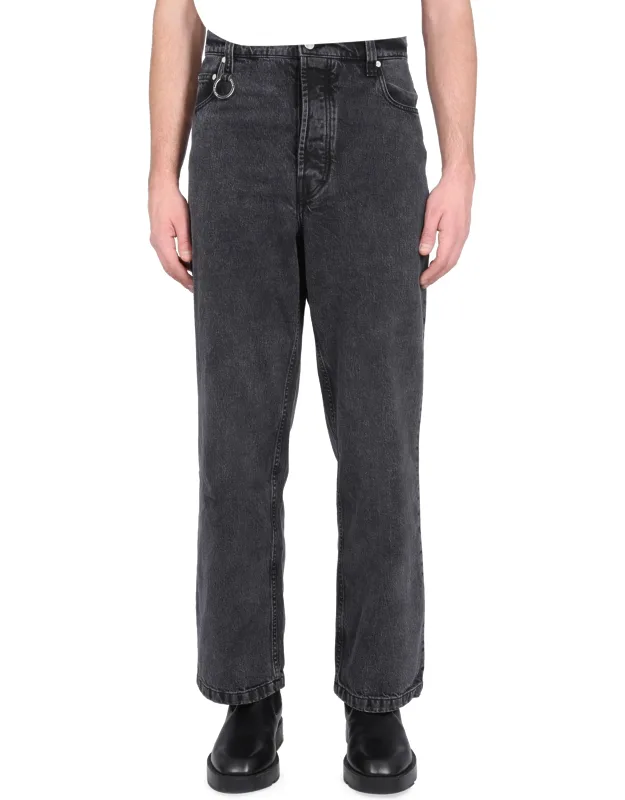 études Jeans With Button Closure And Five Pockets