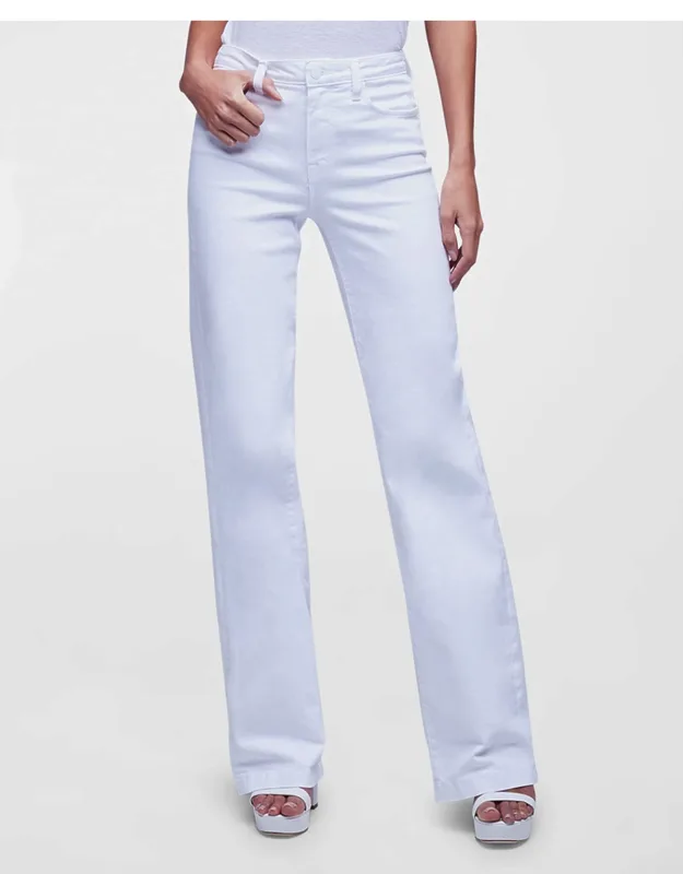 High Rise Wide-leg Jeans