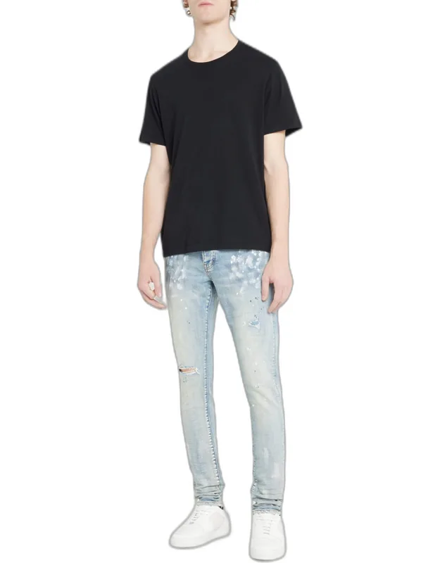 Slim-fit Distressed Jeans