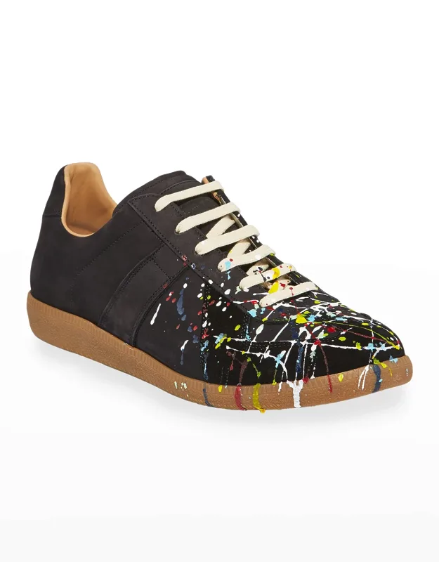 Replica Paint-splatter Sneakers