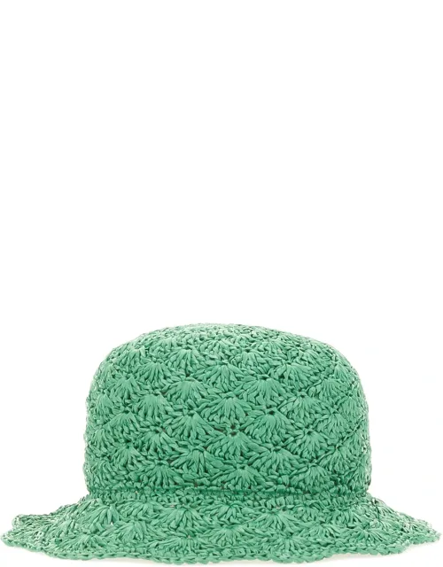 Raffia Bucket Hat