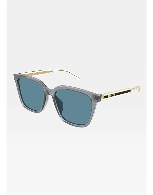 Temple-logo Rectangle Sunglasses