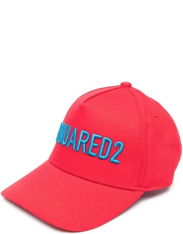 Hat With Visor And Embroidered Logo