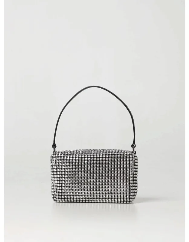 Wangloc Bag In Leather And Crystals