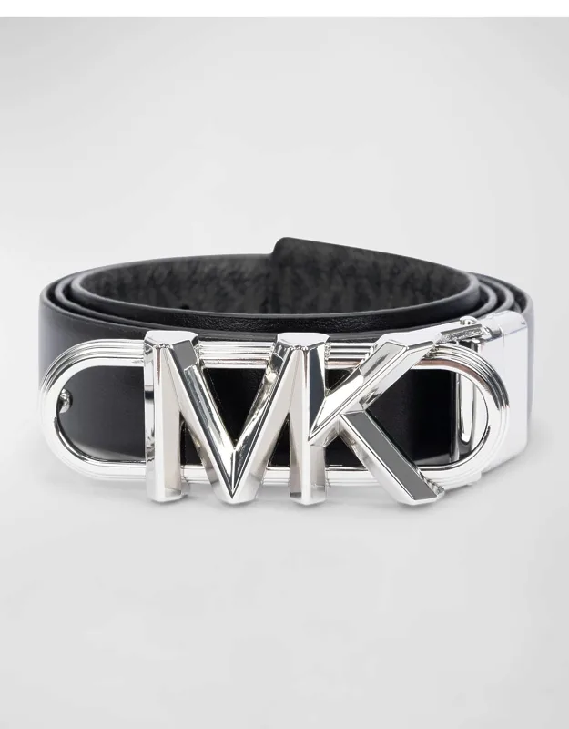 Reversible Logo Leather Belt
