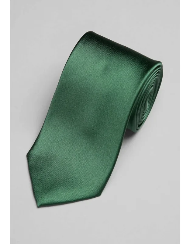 Reserve Collection Satin Weave Solid Tie - Long