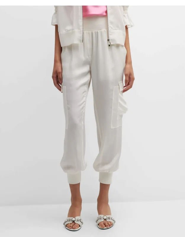 Tous Les Jours Giles Satin Jogger Pants