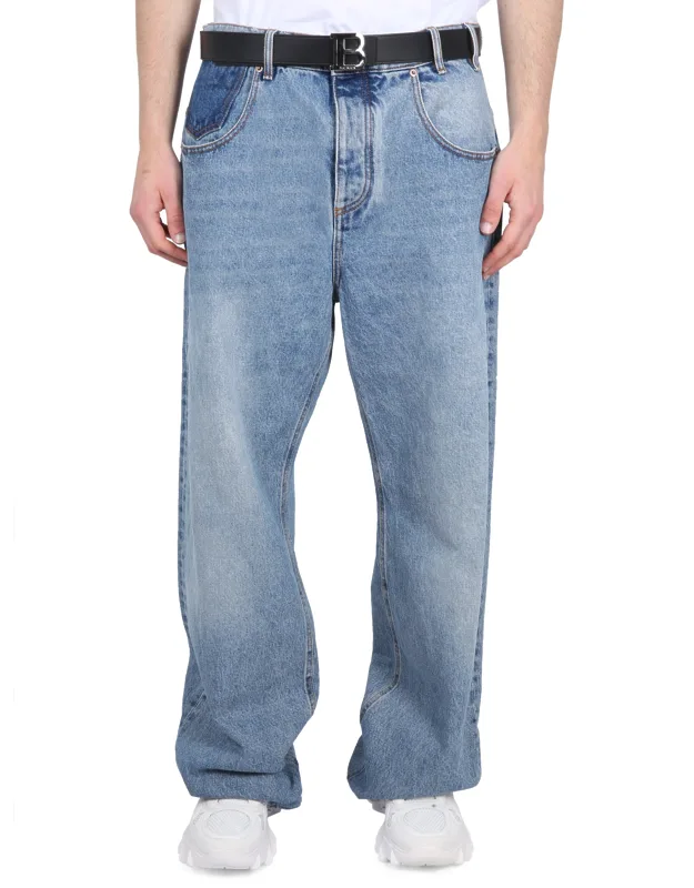 Loose Fit Jeans 100% Cotton