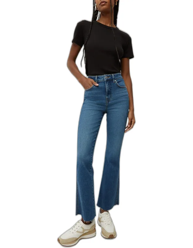 Carson Ankle Flare Jeans