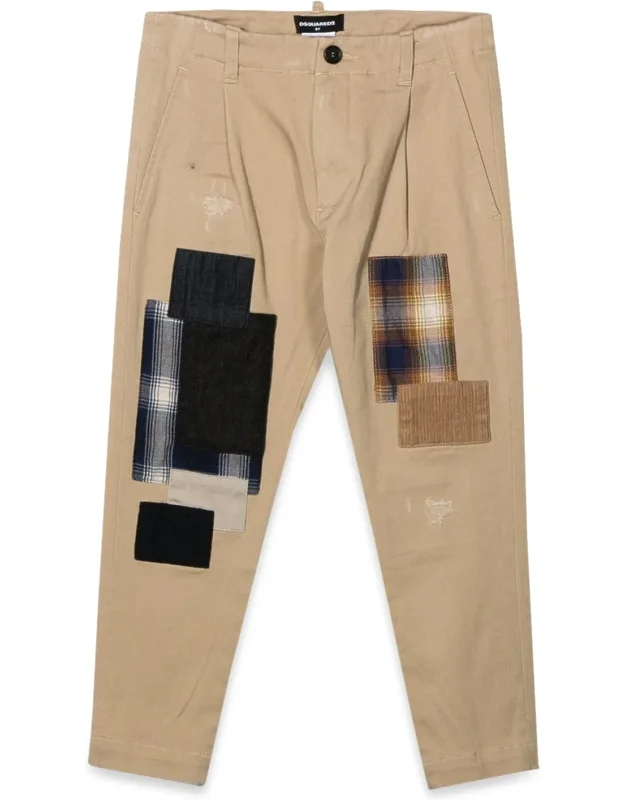 Dsquared Pants With Patches