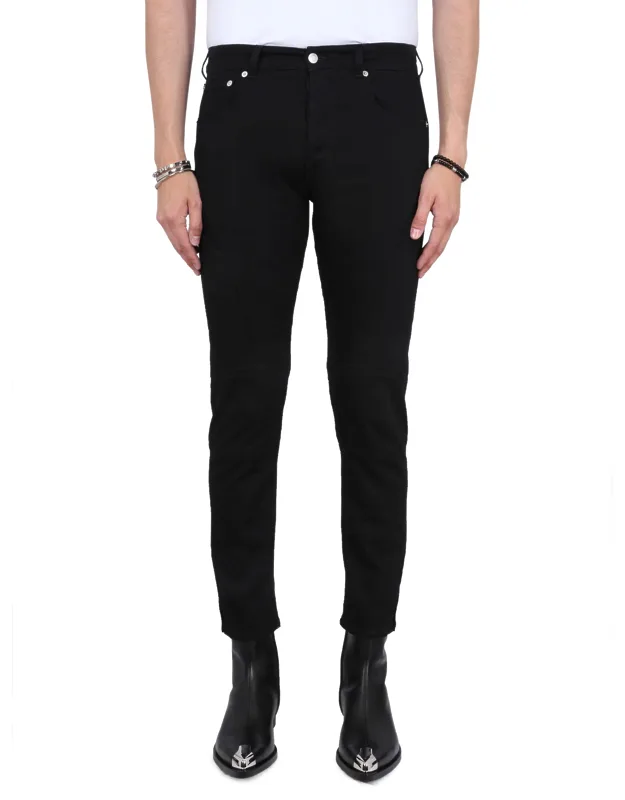 Biker Jeans Slim Fit 100% Cotton
