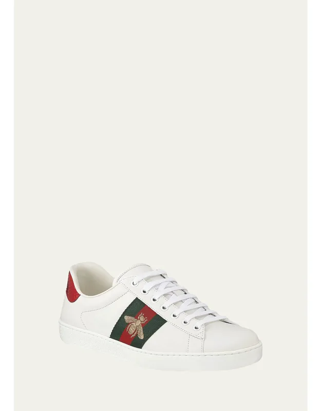 New Ace Embroidered Low-top Sneakers
