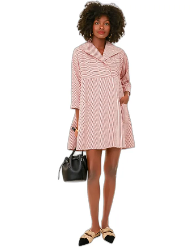 Scarlet Stripe Dress