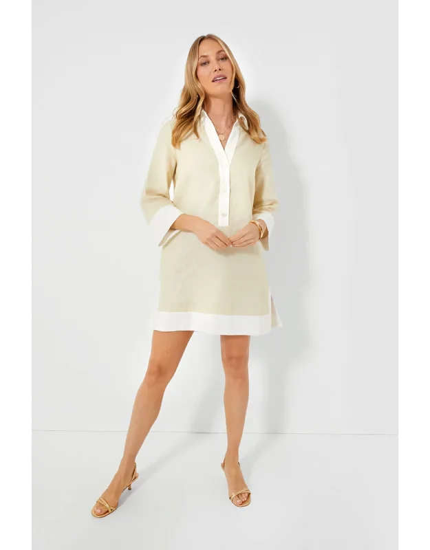 Champagne Collier Dress