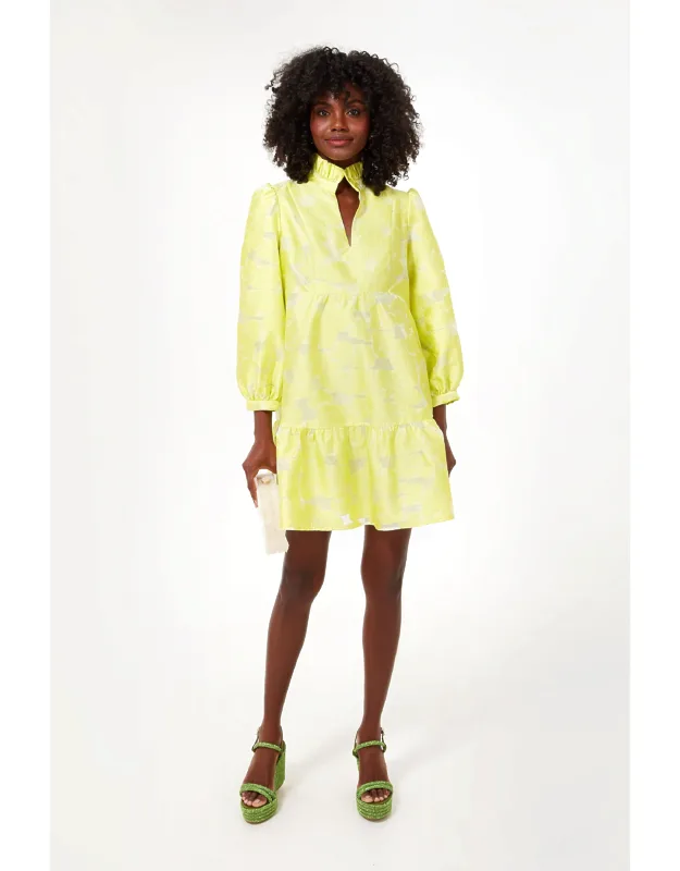 Citron Fil Coupe Dress